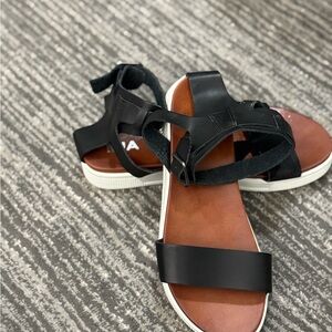 MIA Black and Brown Women's Sandals